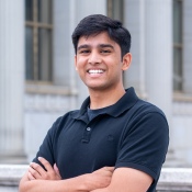 A headshot photo of Aarush Maddela
