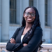 A headshot photo of Destiny Ogu