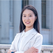 A headshot photo of Tinghe Zhang